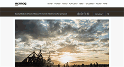 Desktop Screenshot of mixmag.asia